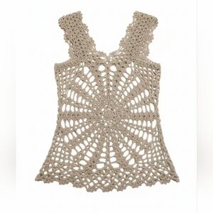 Diamant Angel Boho Crochet Knit Tank